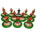 Subbuteo Andrew Table Soccer Morocco 2022 World cup team on WSB Professional bases